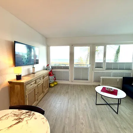 Moderne 3-zi-wohnung Mit Meerblick Direkt Am شقة *