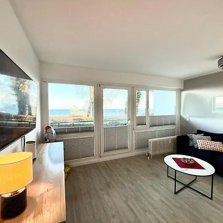 Moderne 3-zi-wohnung Mit Meerblick Direkt Am 公寓 *