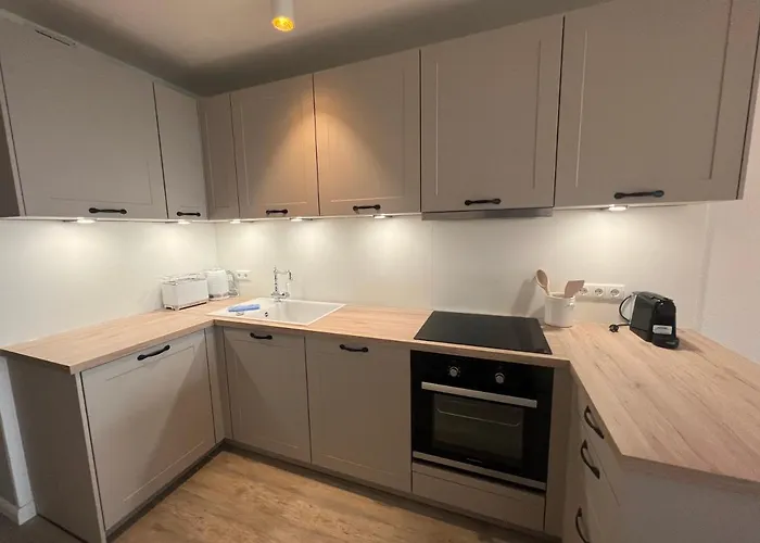 شقة Moderne 3-zi-wohnung Mit Meerblick Direkt Am *