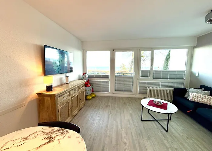 Moderne 3-zi-wohnung Mit Meerblick Direkt Am Apartamento *